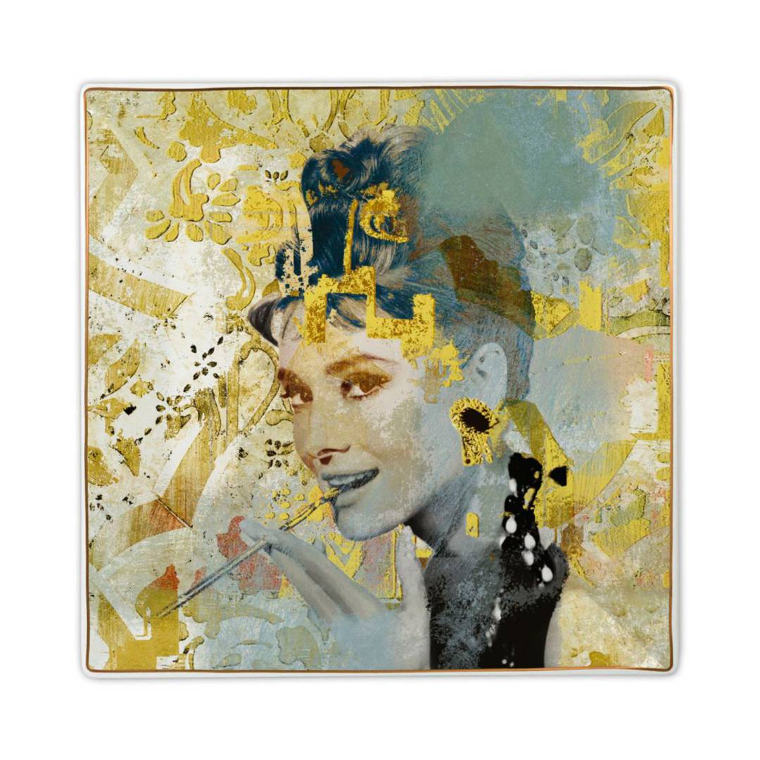 Dekorativ boşqab "Audrey" 27 x 27 sm